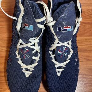Nike LeBron XVII DT Men’s Basketball Shoes Size 17 CD5056-400 Blue White | Rare